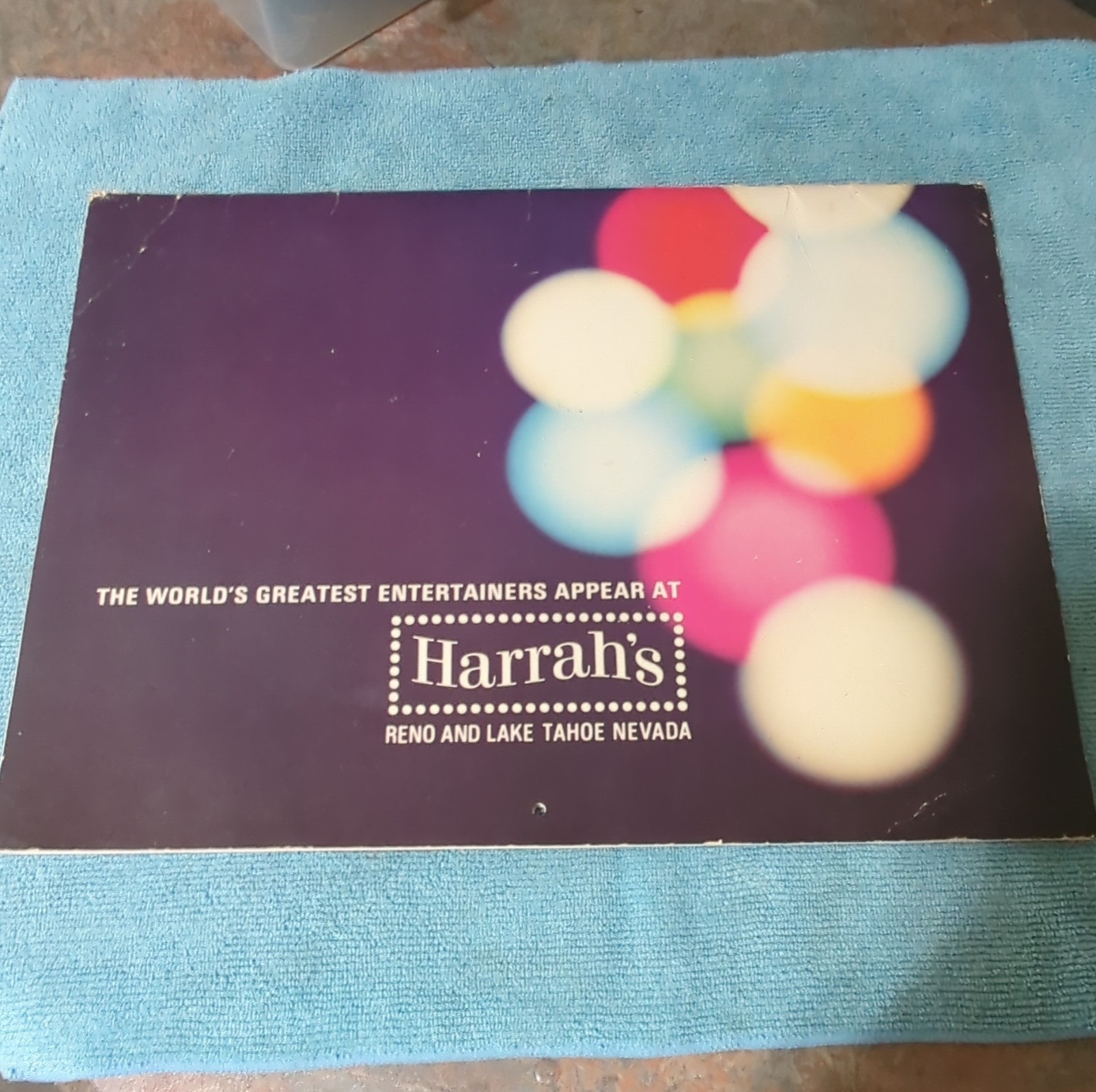 Harrah's Reno and Lake Tahoe Nevada 1969 Calendar Harrah's Reno and Lake Tahoe Nevada 1969 Calendar