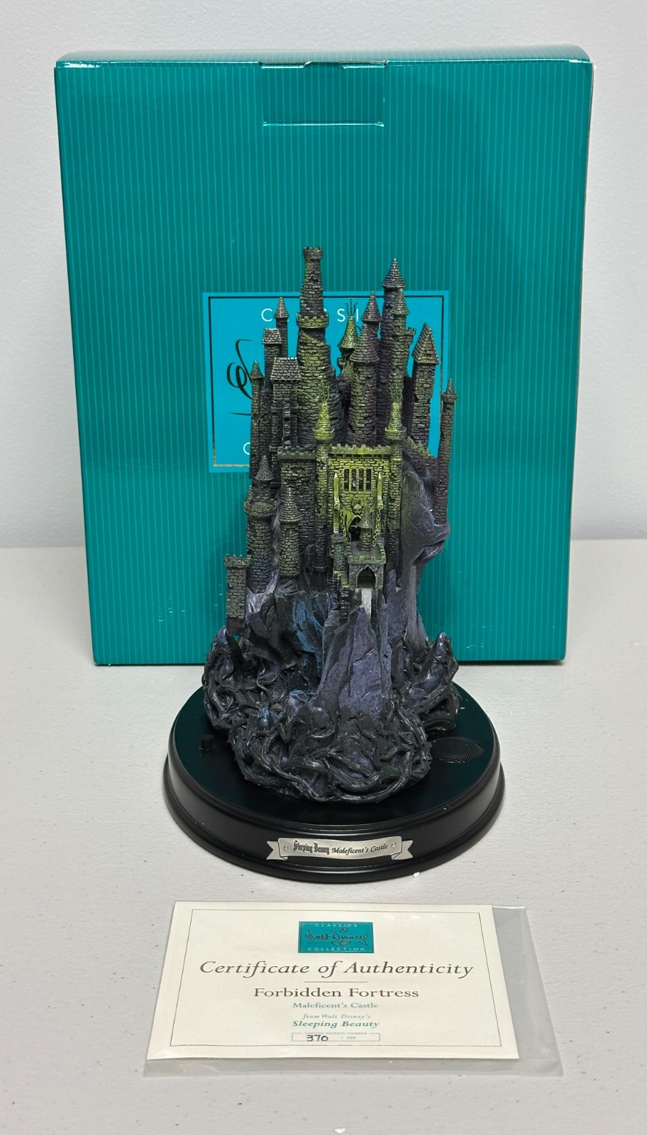Disney WDCC Sleeping Beauty Maleficent's Castle Disney WDCC Sleeping Beauty Maleficent's Castle