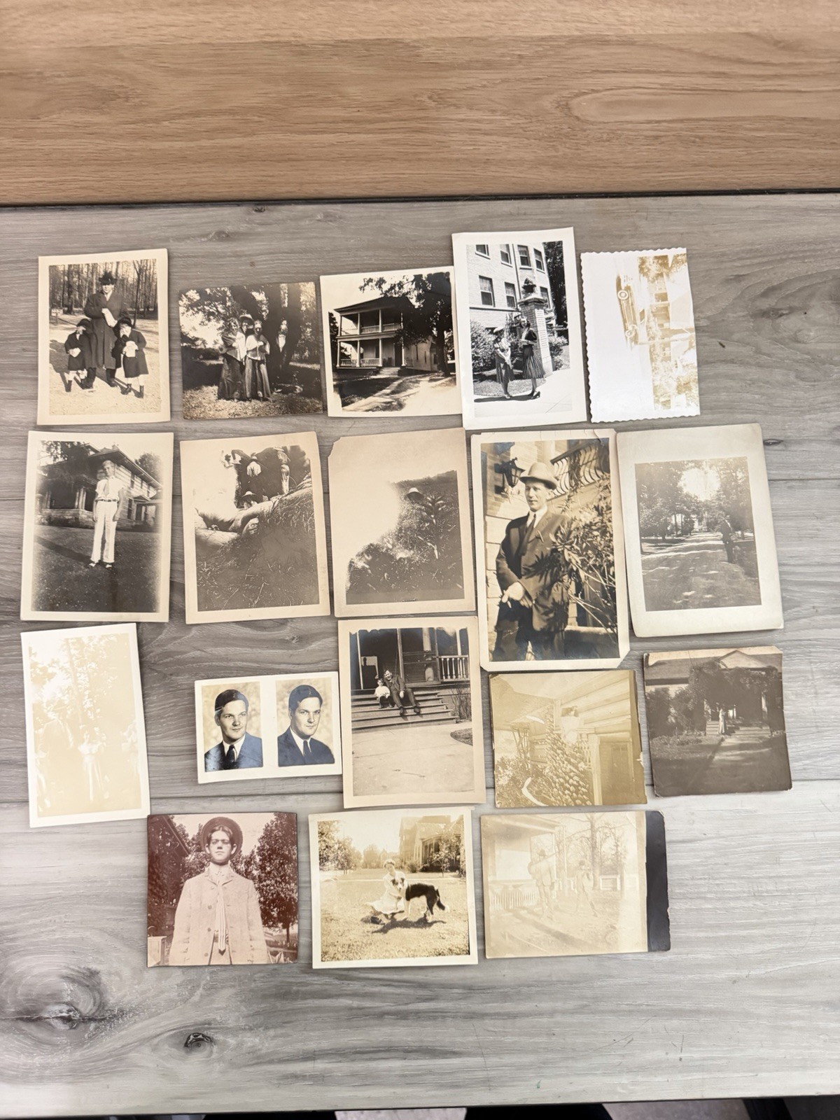 Antique 1910s Photo Lot 18 Salt Lake City Utah Family Homes People 1913
