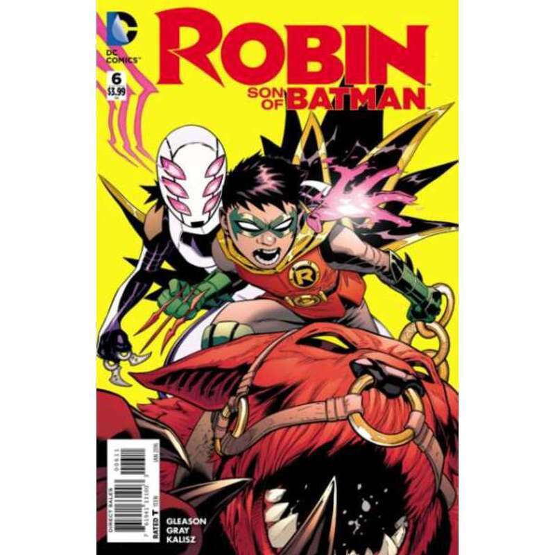 Robin: Son of the Batman (2015 series) #6 in Near Mint condition. DC comics [j}