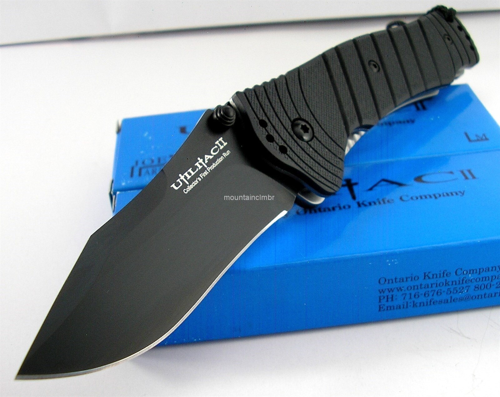 Ontario RARE COLLECTOR FIRST PRODUCTION RUN Joe Pardue Utilitac II Knife 8906 Ontario RARE COLLECTOR FIRST PRODUCTION RUN Joe Pardue Utilitac II Knife 8906