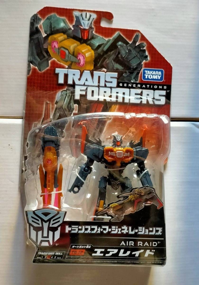 Transformers Generations Air Raid Warrior Figure TG-12 New Sealed Genuine