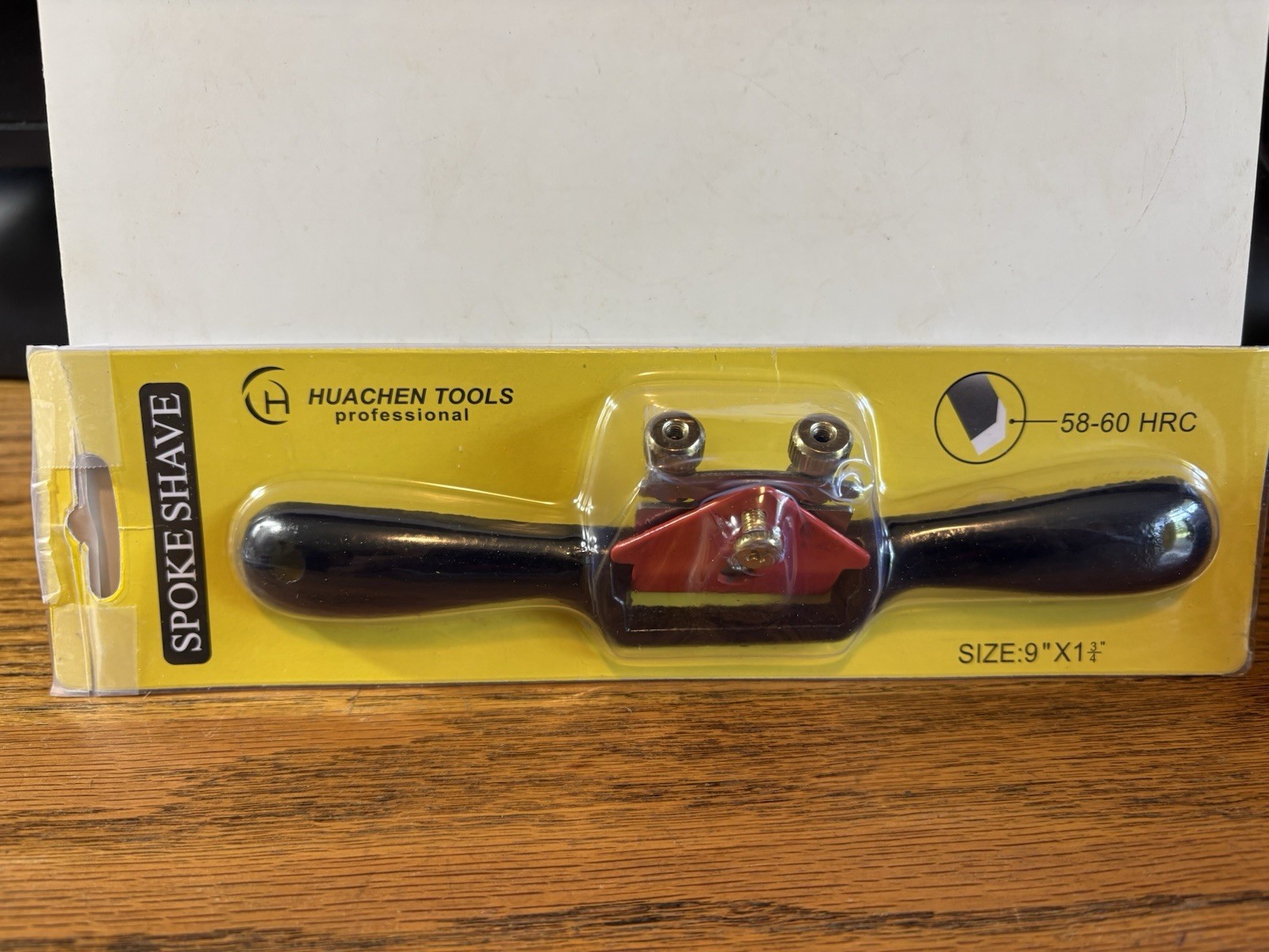 HAUCHEN TOOLS PROFESSIONAL 9” SPOKE SHAVE KNIFE NIP NEVER USED EXCELLENT QUALIT HAUCHEN TOOLS PROFESSIONAL 9” SPOKE SHAVE KNIFE NIP NEVER USED EXCELLENT QUALIT