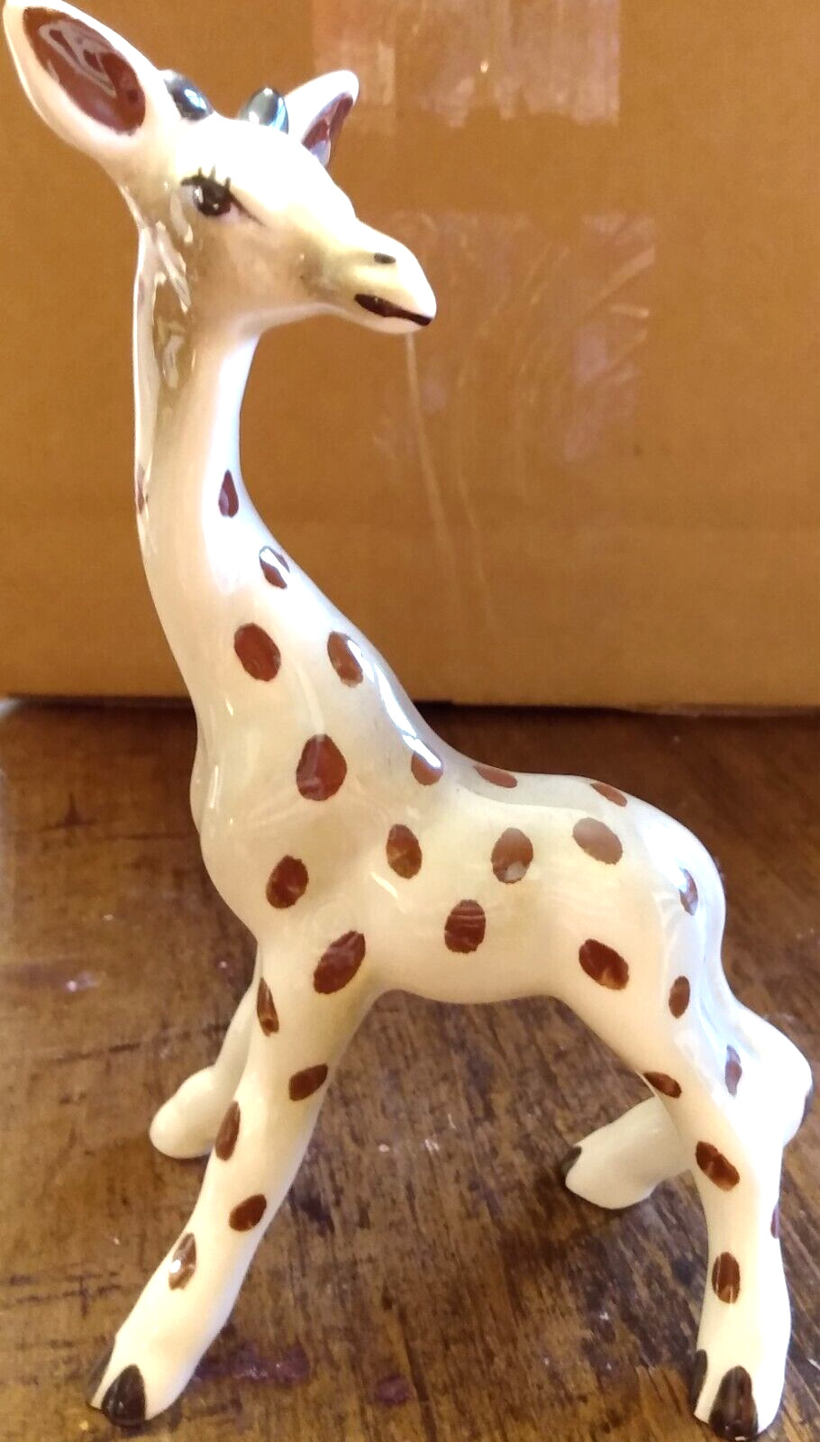 Vintage Robert Simmons Giraffe Figurine Porcelain Vintage 1950\'s