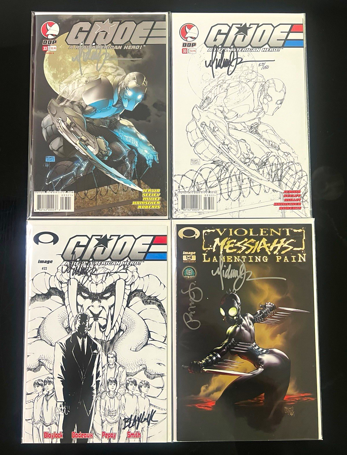 HUGE Michael Turner Lot 48 Signed Comic Books w/ COA’s Aspen Fathom Soulfire HUGE Michael Turner Lot 48 Signed Comic Books w/ COA’s Aspen Fathom Soulfire
