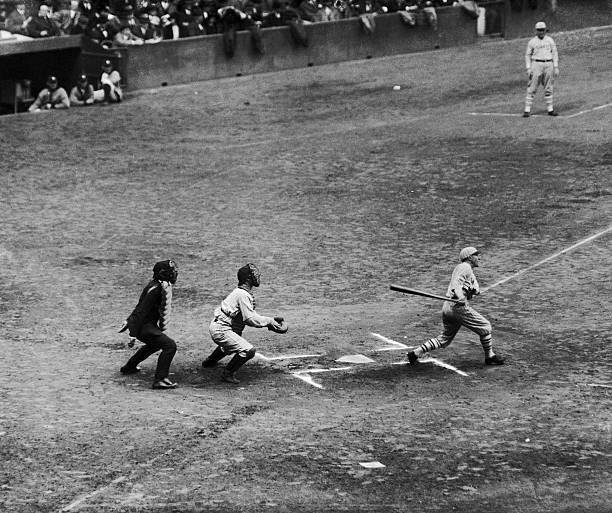Dave Bancroft first man bat shown World Series 1923 first game 1923 Old Photo