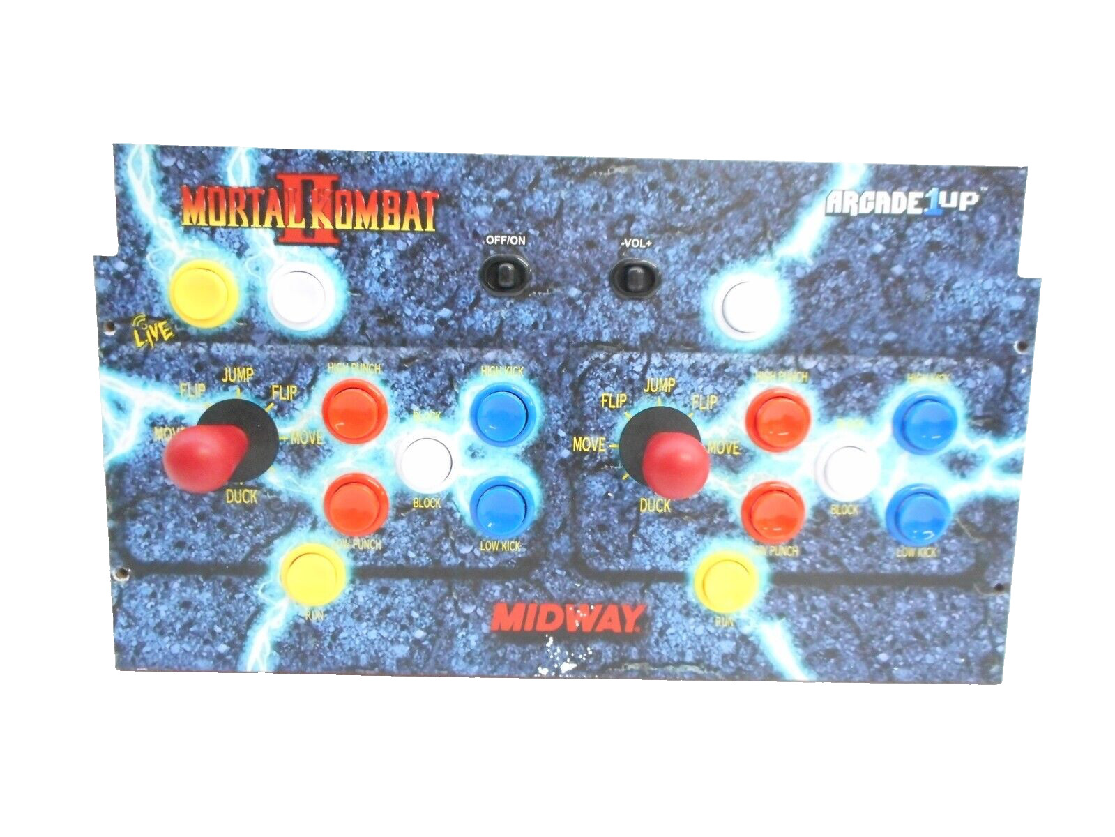 Arcade1Up - Mortal Kombat II Deluxe Arcade Game Control Deck ONLY - USED READ Arcade1Up - Mortal Kombat II Deluxe Arcade Game Control Deck ONLY - USED READ