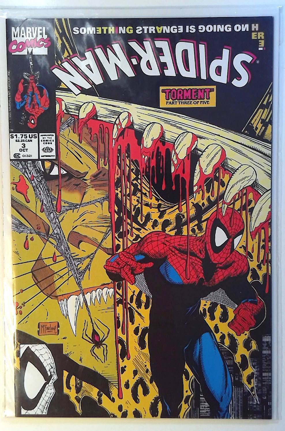 Spider-Man #3 Marvel (1990) NM Todd McFarlane 1st Print Comic Book