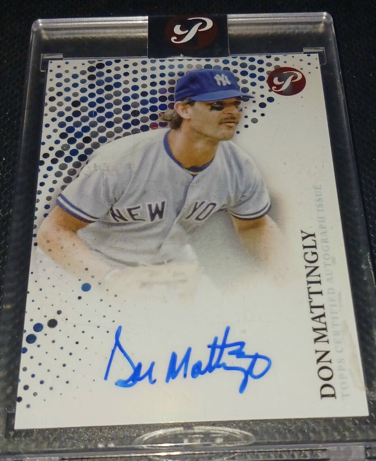 DON MATTINGLY 2022 TOPPS PRISTINE AUTOGRAPHED ENCASED SEALED HARD SIGNED AUTO 
