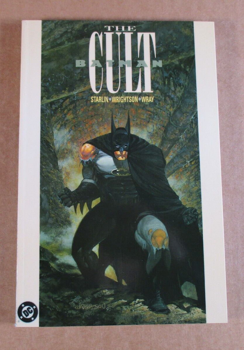 Batman The Cult TPB Jim Starlin Bernie Wrightson 1991 1st Printing NM Condition