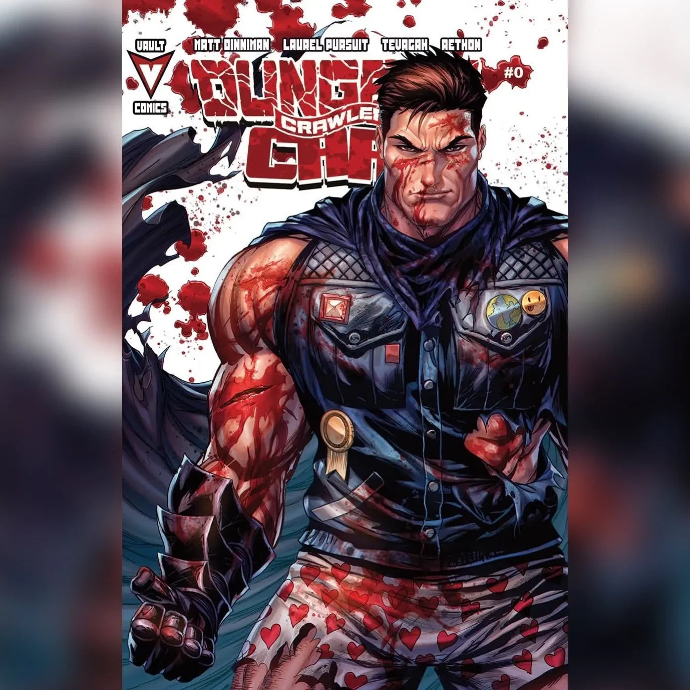 Dungeon Crawler Carl #0 Tyler Kirkham Cardstock Battle Damage NYCC 2026 Presale Dungeon Crawler Carl #0 Tyler Kirkham Cardstock Battle Damage NYCC 2026 Presale