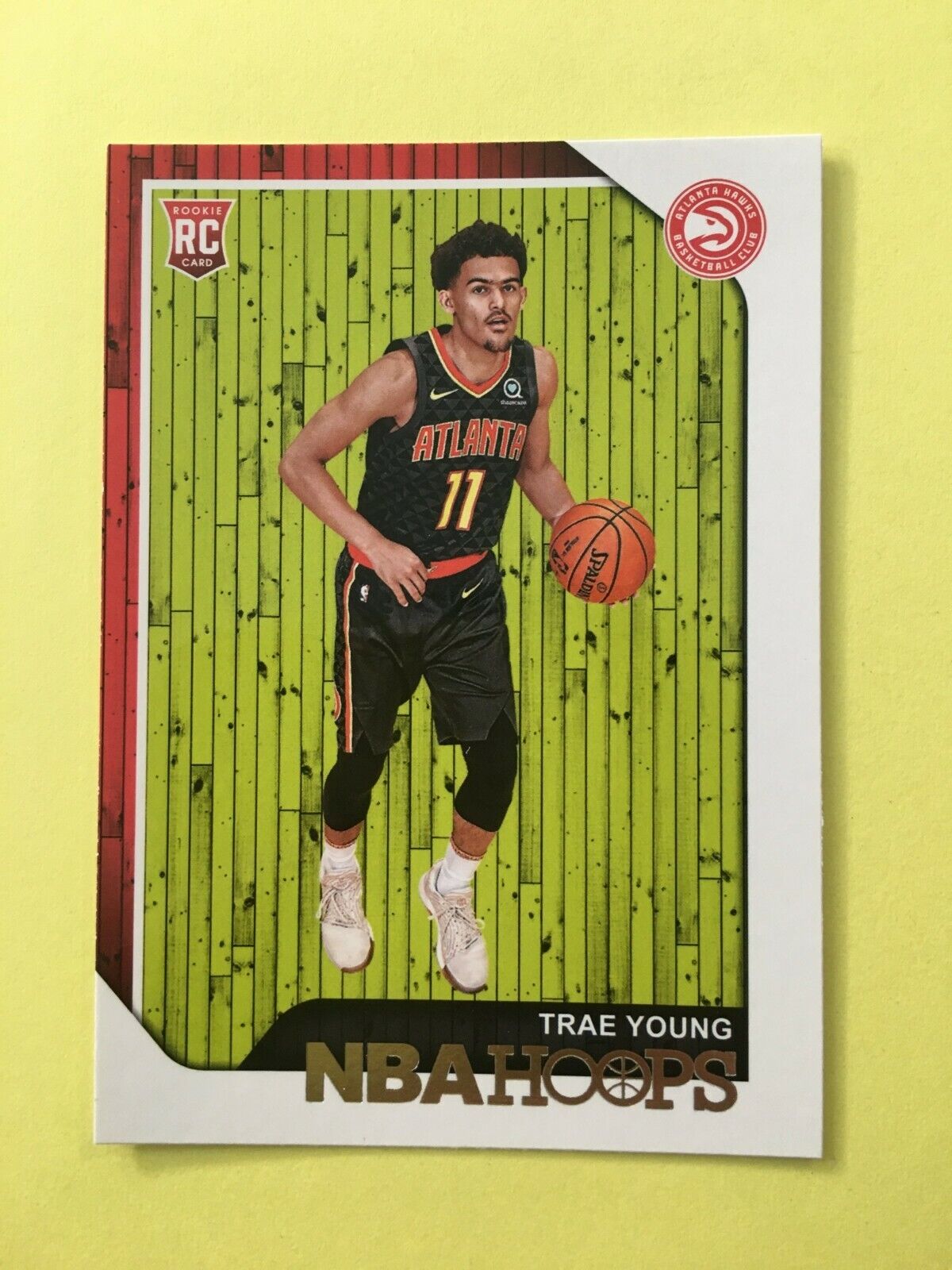 Trae Young 2018-19 Panini NBA Hoops #250 Rookie Card RC Atlanta Hawks 
