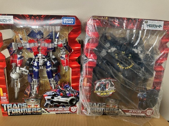 Hasbro Transformers Movie Buster Optimus Prime & Jetfire Toy Set