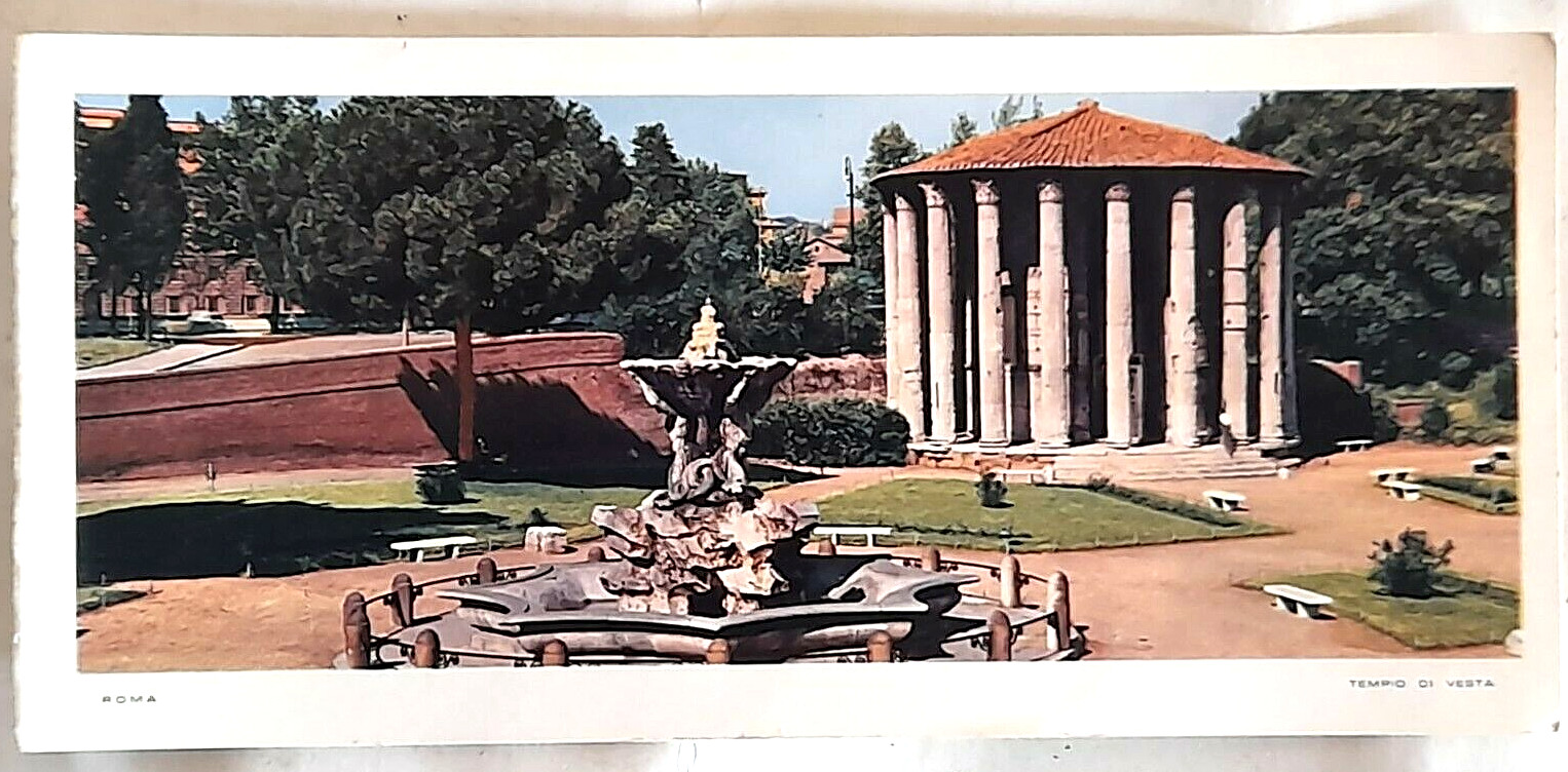 ROME - TEMPLE OF VESTA ROME - TEMPLE OF VESTA