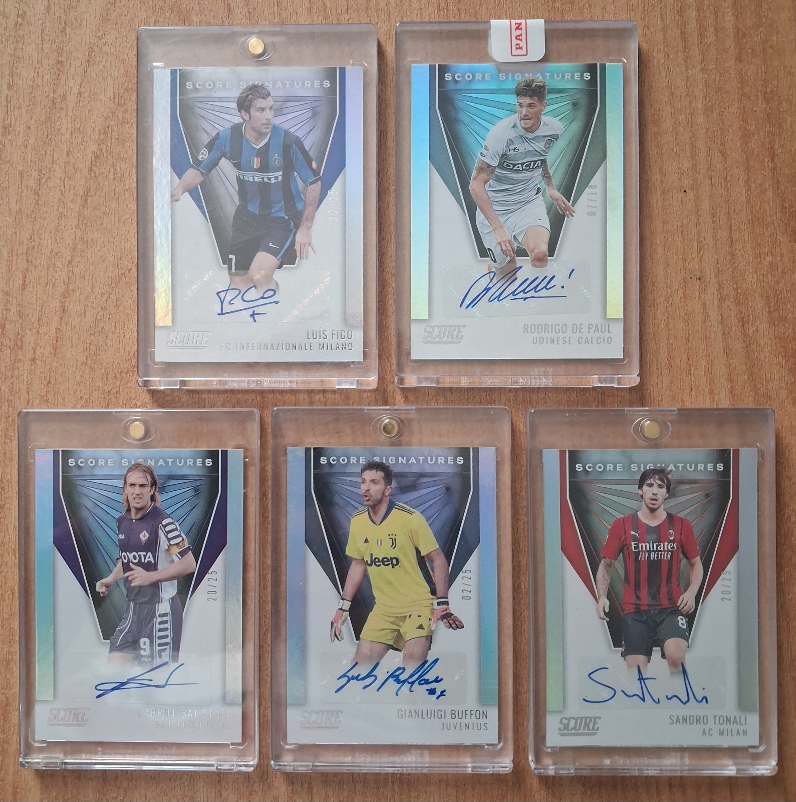 2021-22 Panini Score Signatures Serie A 2021-22 Panini Score Signatures Serie A