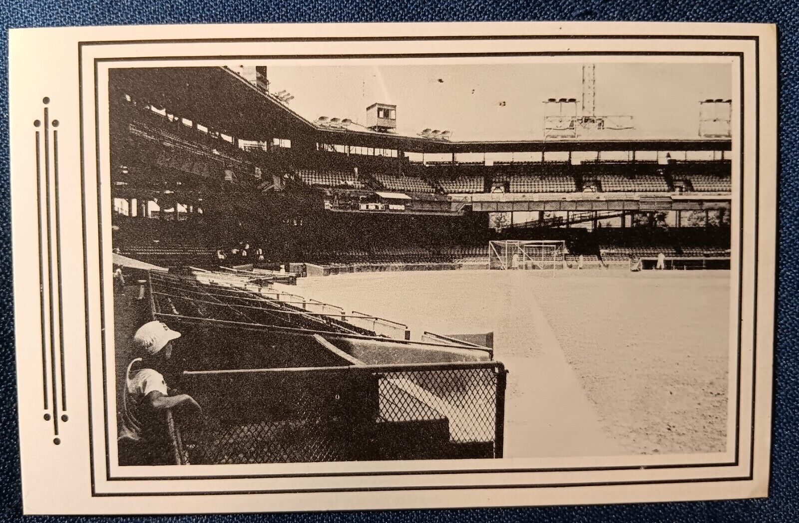 Baseball Way Back When Post Card Griffith Stadium 1949