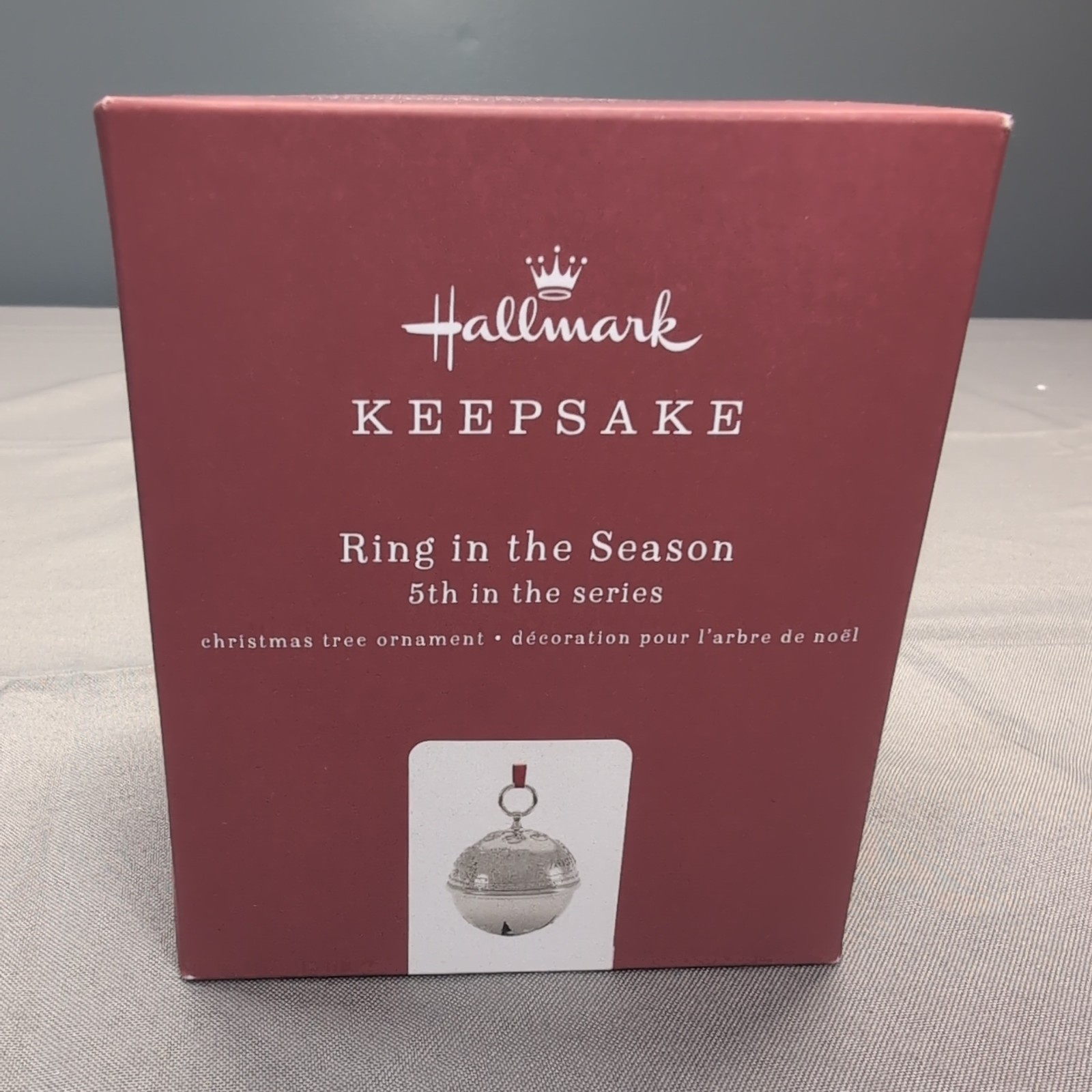 Hallmark Keepsake Ring in the Season 5th In Series Christmas Bell Ornament 2019 Hallmark Keepsake Ring in the Season 5th In Series Christmas Bell Ornament 2019