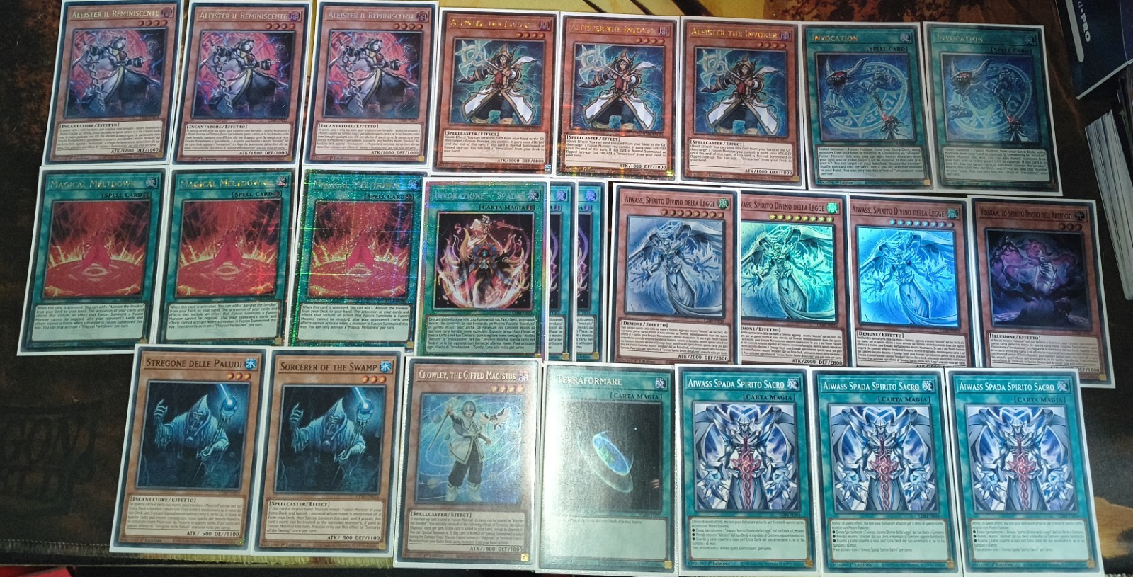 Invoked Deck High Rarity - Quarter Century / Starlight - Yu-Gi-Oh Invoked Deck High Rarity - Quarter Century / Starlight - Yu-Gi-Oh