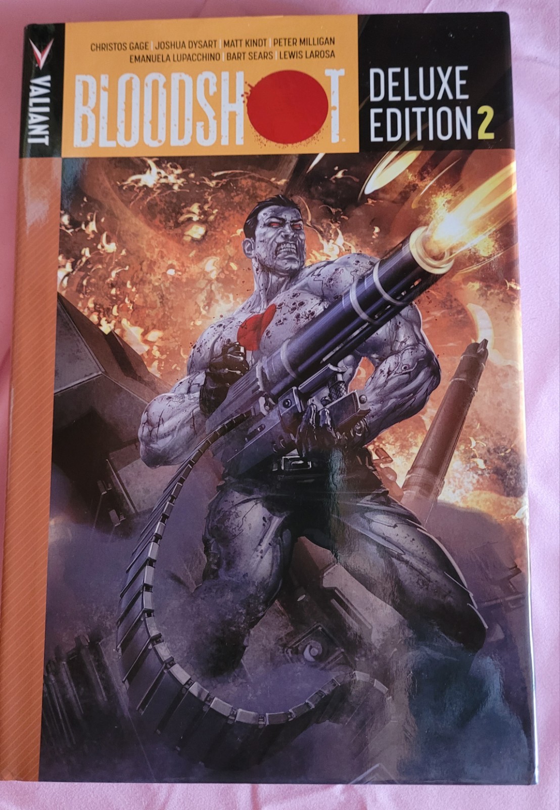 Bloodshot Deluxe Edition Volume 2 Valiant Hardcover OOP Bloodshot Deluxe Edition Volume 2 Valiant Hardcover OOP
