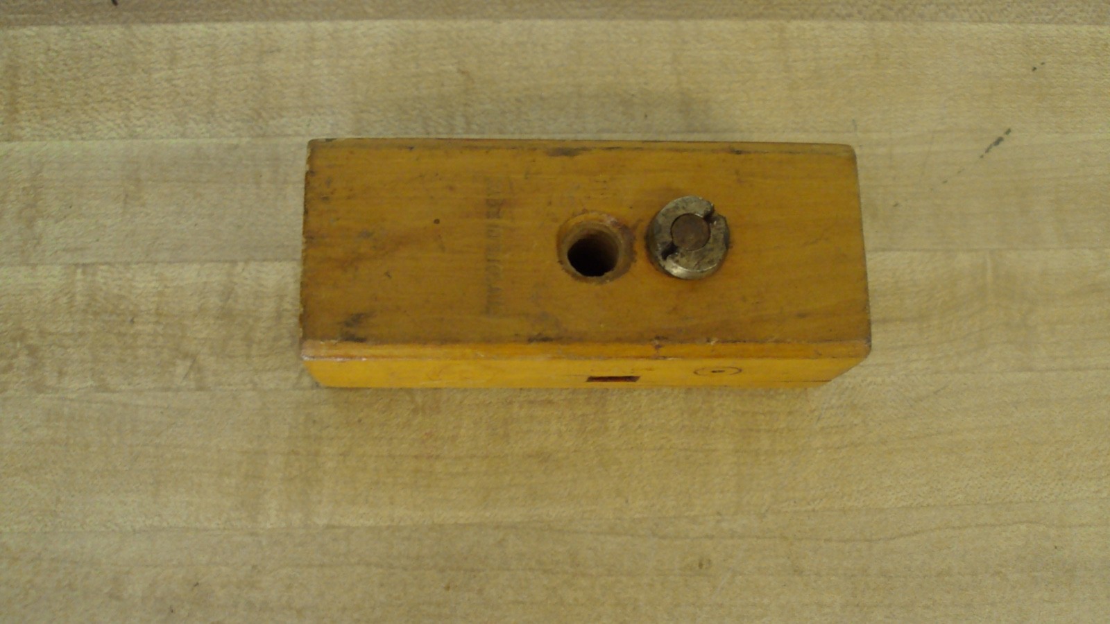 Vintage Marples Wood Screw Box 3/8 Vintage Marples Wood Screw Box 3/8