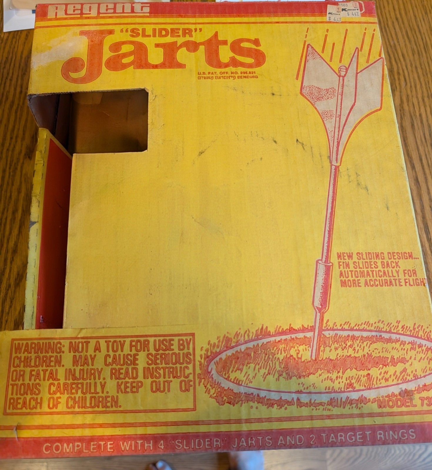 Vintage Slider J @ R T S EMPTY BOX No Metal Parts eBay Compliant Lawn Game Vintage Slider J @ R T S EMPTY BOX No Metal Parts eBay Compliant Lawn Game