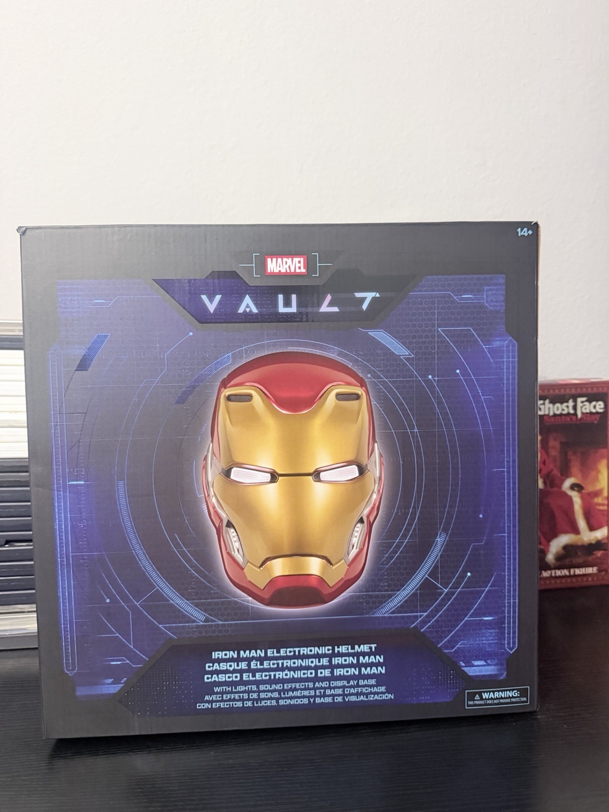Disney Parks Avengers Vault Iron Man Electronic Helmet W Display Base New 2026