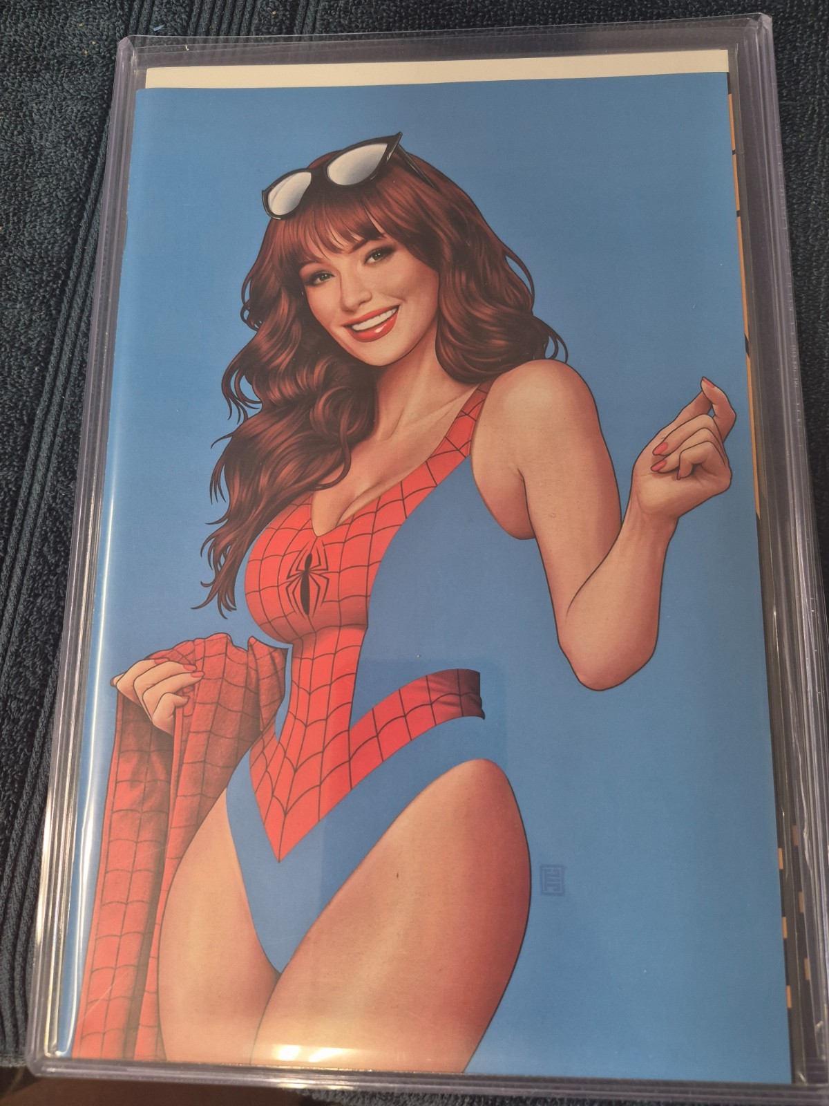 All-New Venom 5 Mary Jane Blue Negative Space JTC Christopher $10 FLAT SHIPPING All-New Venom 5 Mary Jane Blue Negative Space JTC Christopher $10 FLAT SHIPPING