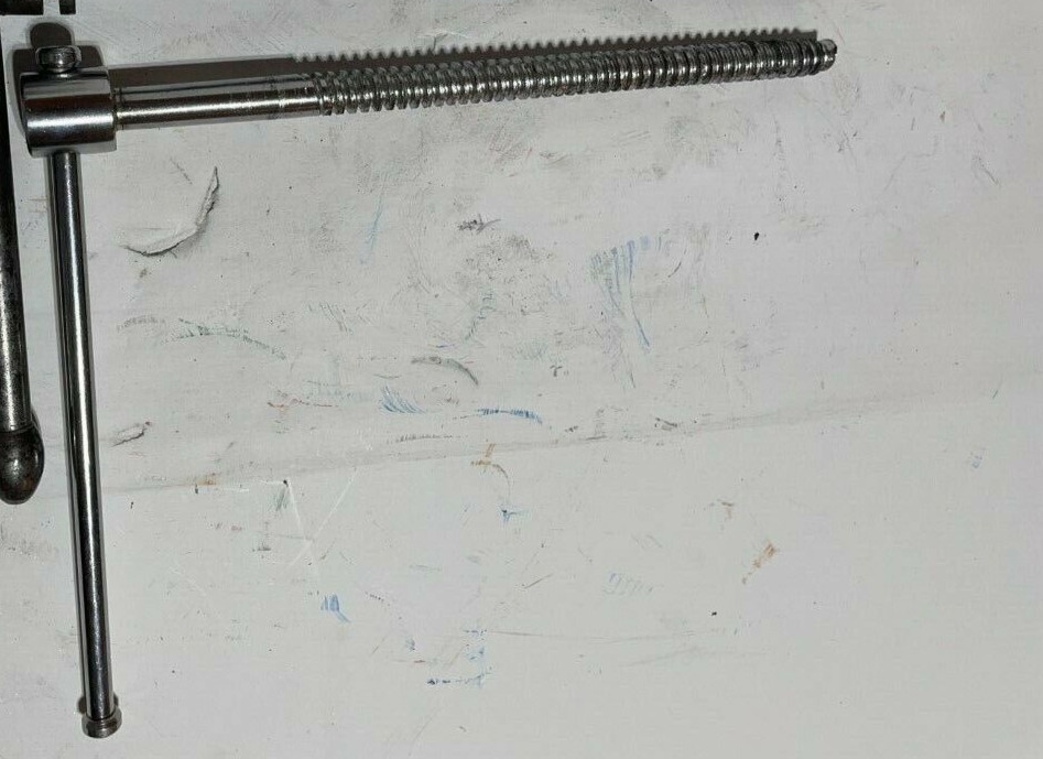Vise Lead screw for Craftsman, Dunlap, Wilton, and others new chrome plated