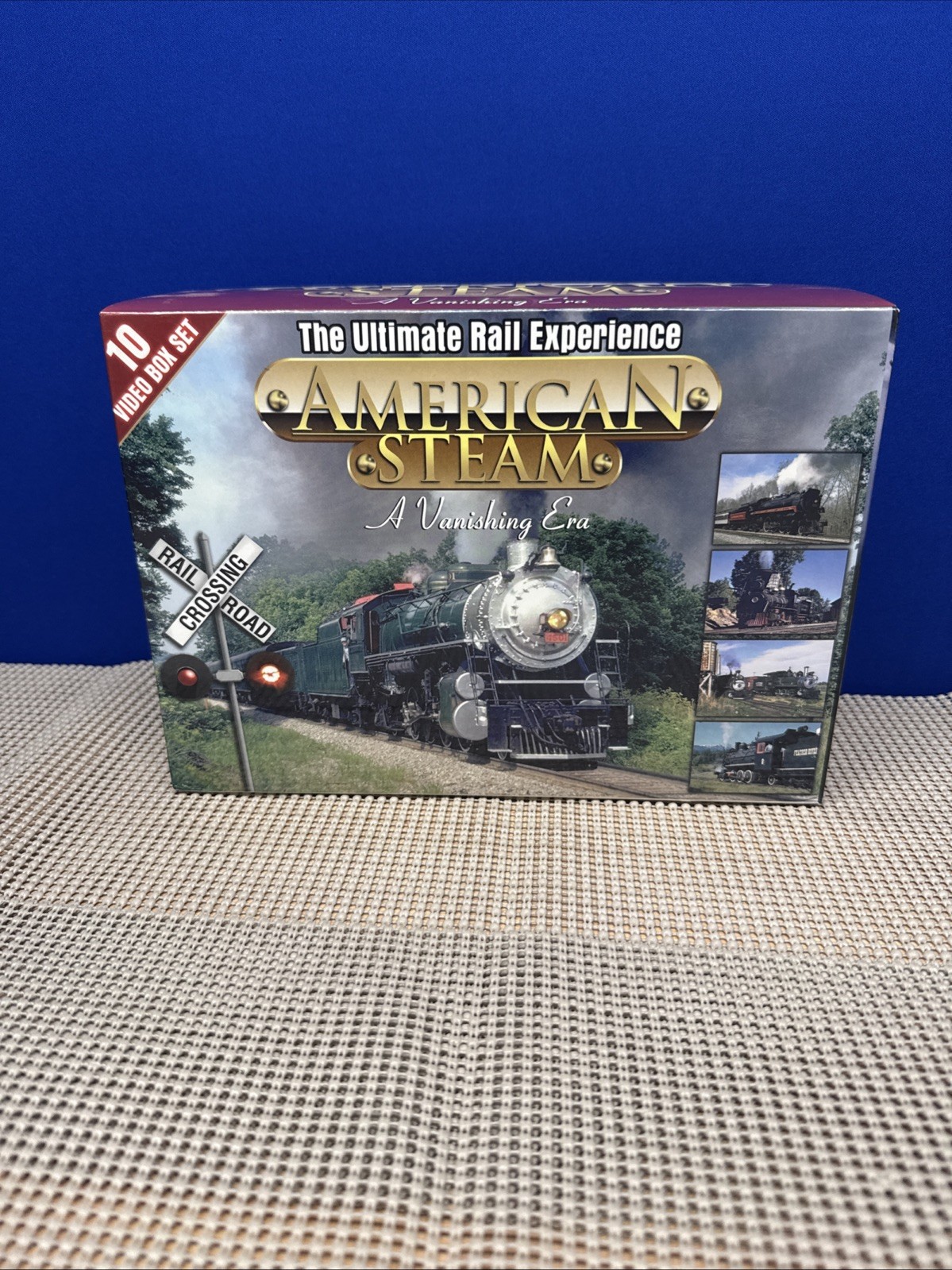 American Steam The Ultimate Rail Experience A Vanishing Era Train (Set-10 VHS ) American Steam The Ultimate Rail Experience A Vanishing Era Train (Set-10 VHS )