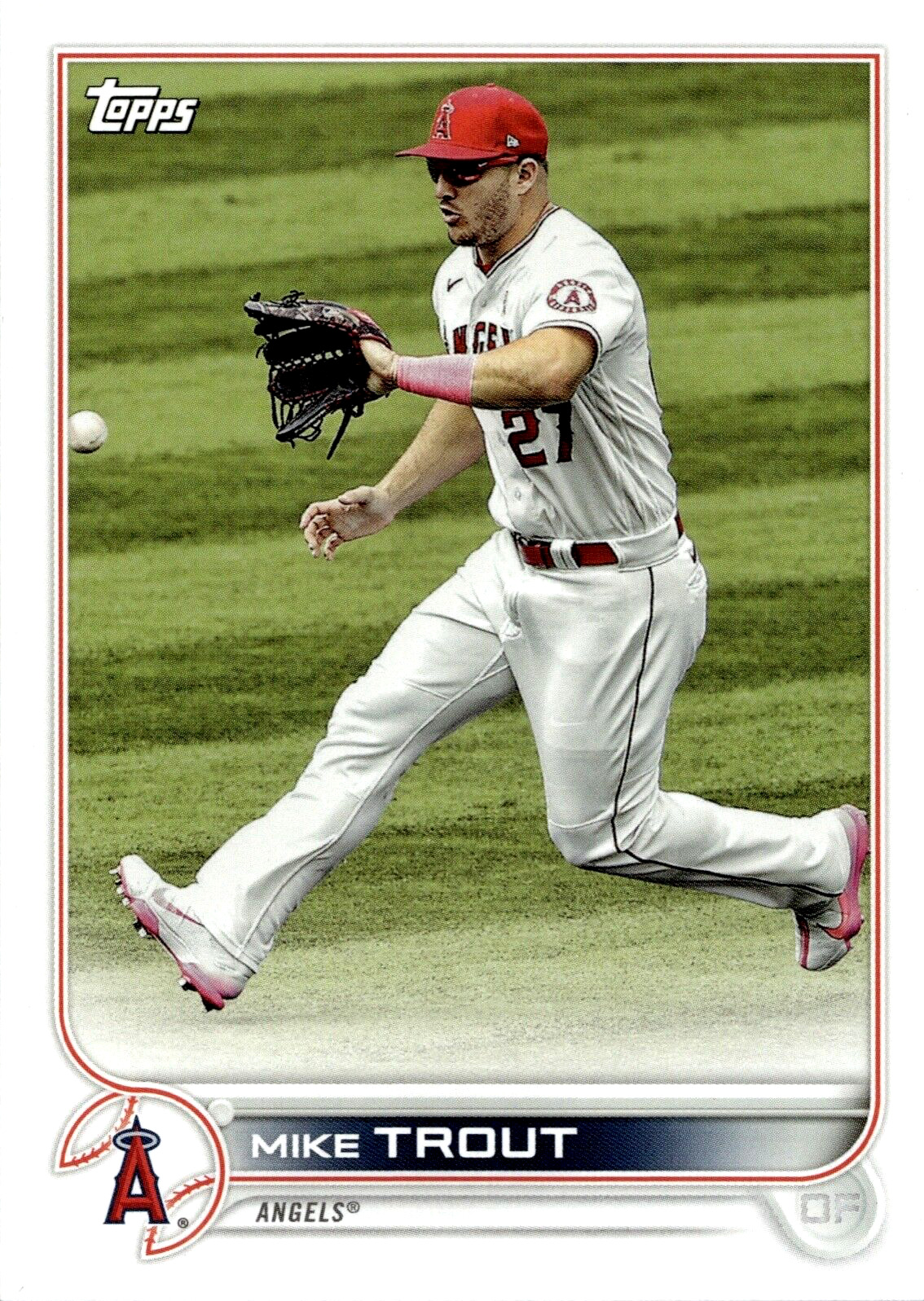 2022 Topps Mike Trout #AL-6 Los Angeles Angels - 