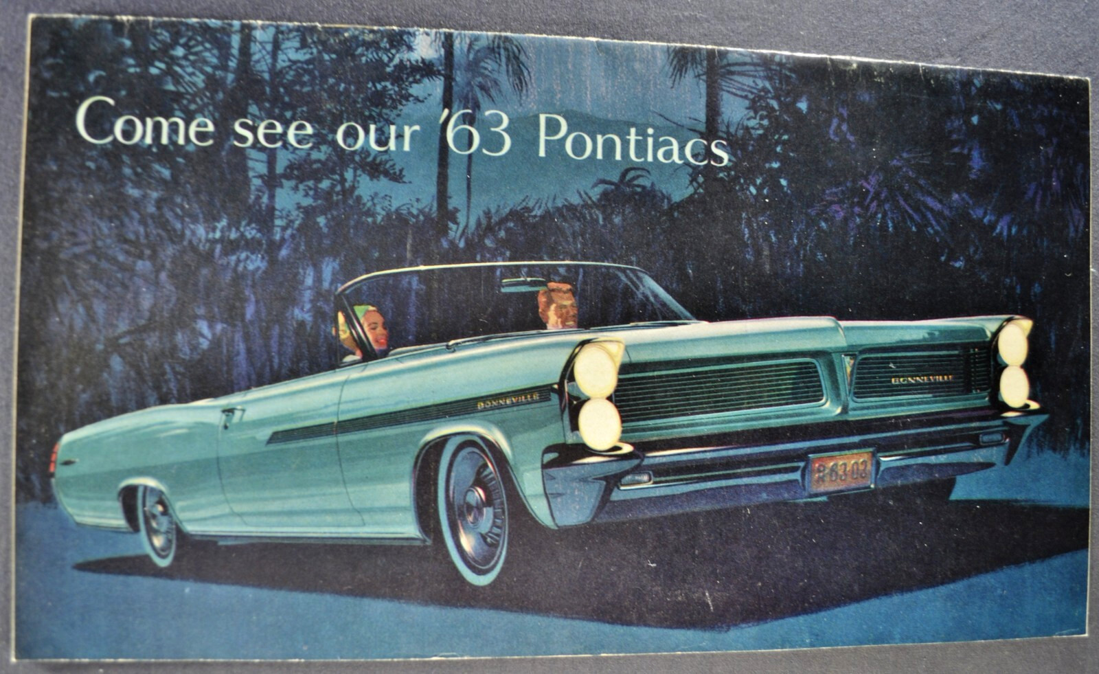 1963 Pontiac Brochure Bonneville Grand Prix Star Chief Catalina Wagon Original