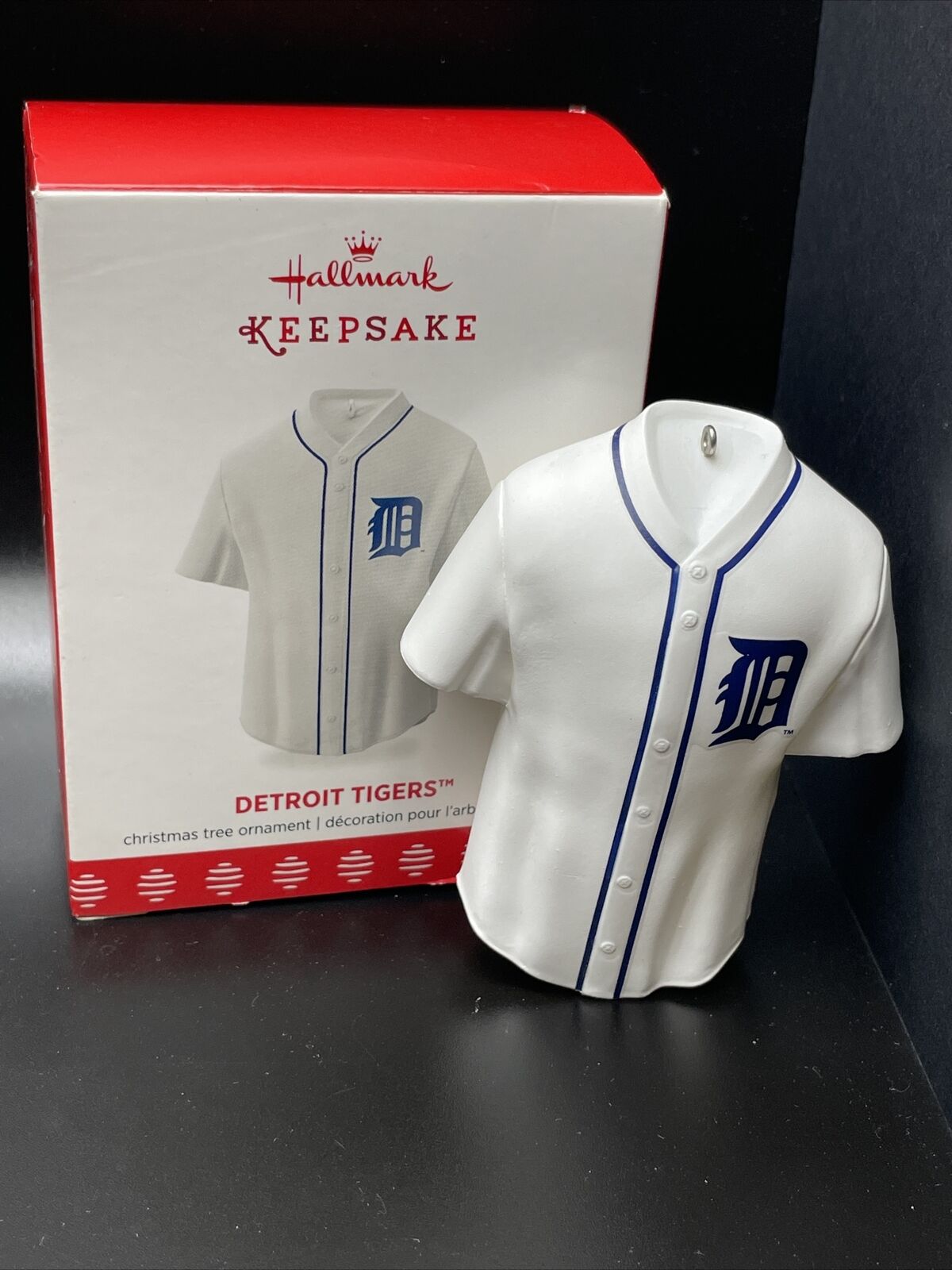 2018 DETROIT TIGER JERSEY MLB Baseball Hallmark Ornament