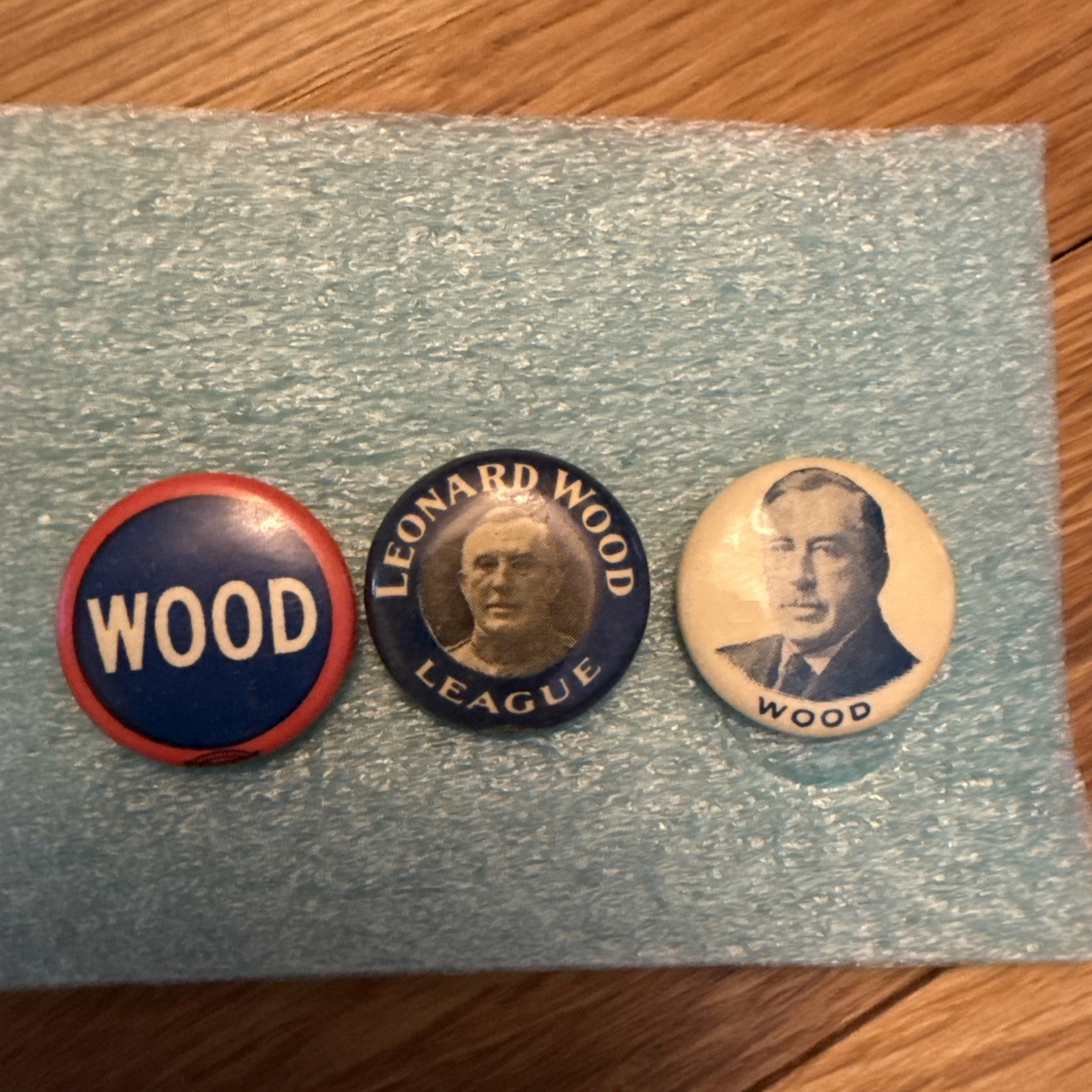 General Leonard Wood Collection of Pinbacks, Pins, Buttons - Roosevelt General Leonard Wood Collection of Pinbacks, Pins, Buttons - Roosevelt