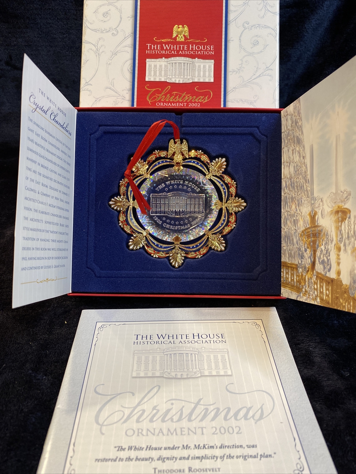 2002 The White House Historical Association Christmas Ornament 2002 The White House Historical Association Christmas Ornament