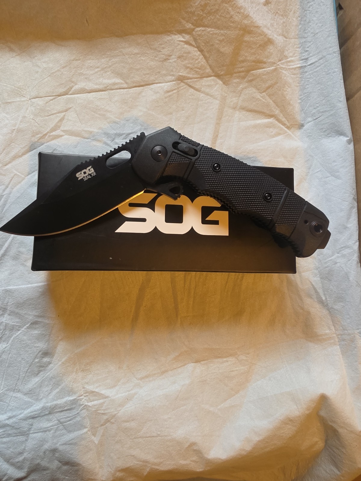 SOG Knives Seal XR Folding Black 4 SOG Knives Seal XR Folding Black 4