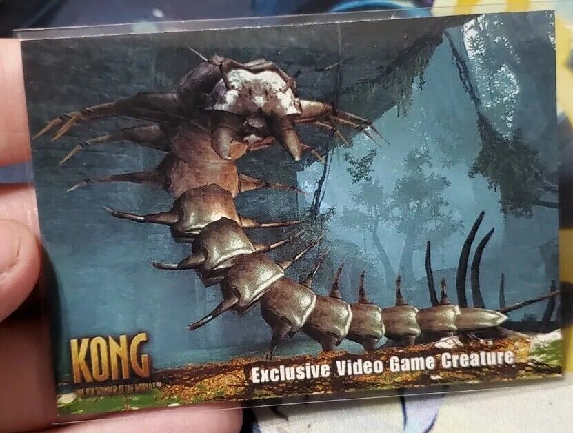 2005 Topps King Kong 8th Wonder C5 Insert NM Exclusive Video Game Creature Card