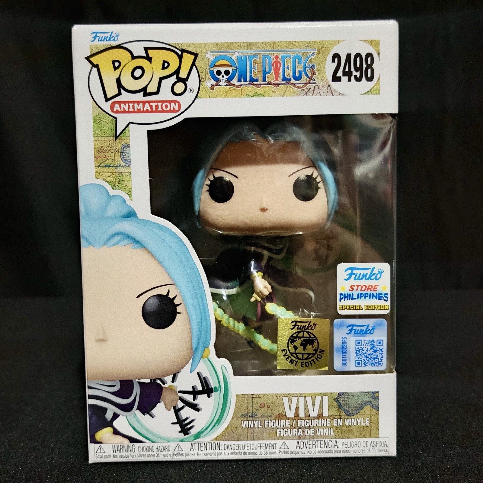 Funko POP One Piece Vivi #2498 Global Edition Exclusive Philippines Funko POP One Piece Vivi #2498 Global Edition Exclusive Philippines