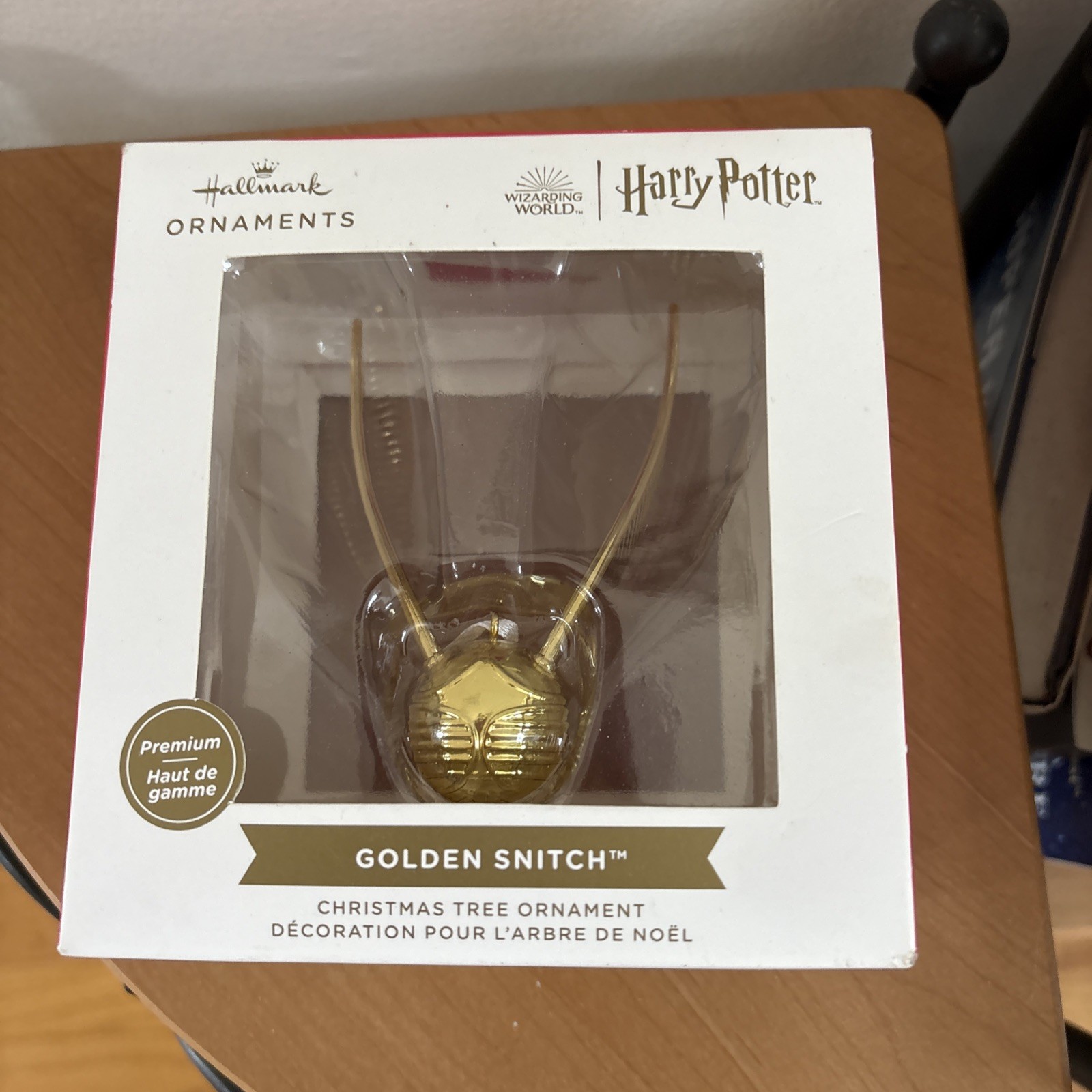 Hallmark Premium Golden Snitch Harry Potter Christmas Tree Ornament NEW Hallmark Premium Golden Snitch Harry Potter Christmas Tree Ornament NEW