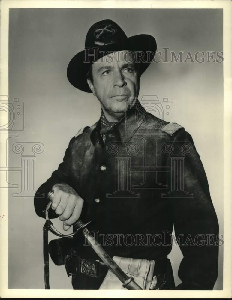 1960 Press Photo Dick Powell stars in Dick Powell\'s Zane Grey Theatre \ 1960 Press Photo Dick Powell stars in Dick Powell\'s Zane Grey Theatre \