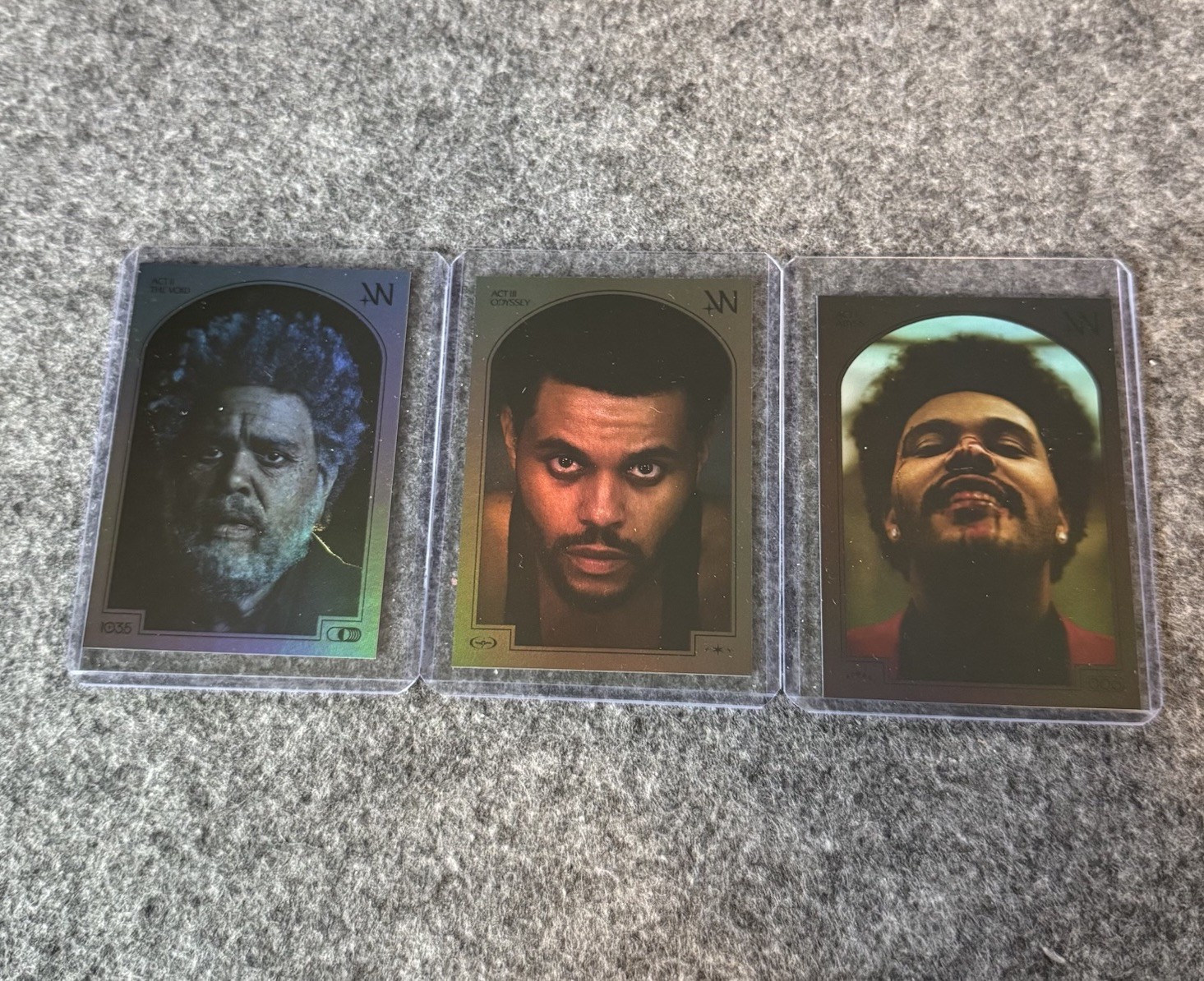 3 X THE WEEKND HURRY UP TOMORROW RARE LIMITED TRADING/COLLECTORS CARD 3 X THE WEEKND HURRY UP TOMORROW RARE LIMITED TRADING/COLLECTORS CARD