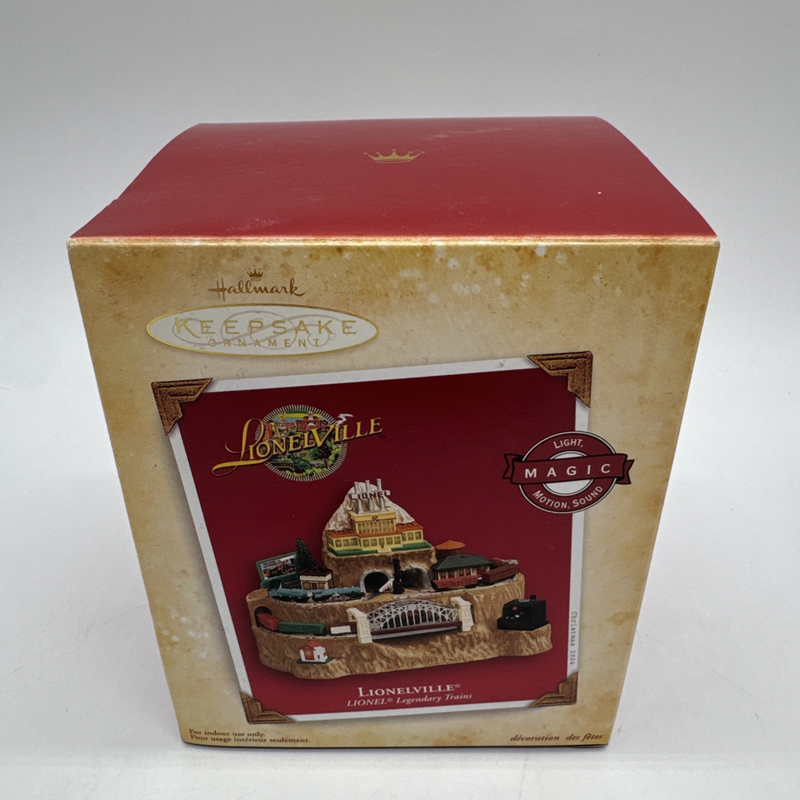 Hallmark Keepsake 2004 Lionelville Lionel Legendary Trains Magic Ornament