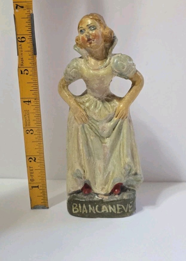 1930s Italian Terracotta Snow White Figurine. Disney. Please read Rare ? 1930s Italian Terracotta Snow White Figurine. Disney. Please read Rare ?