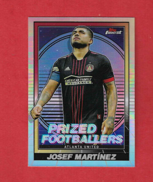 Topps Finest MLS 2022 Major League Soccer Prize Footballer PF-1 Josef Martinez
