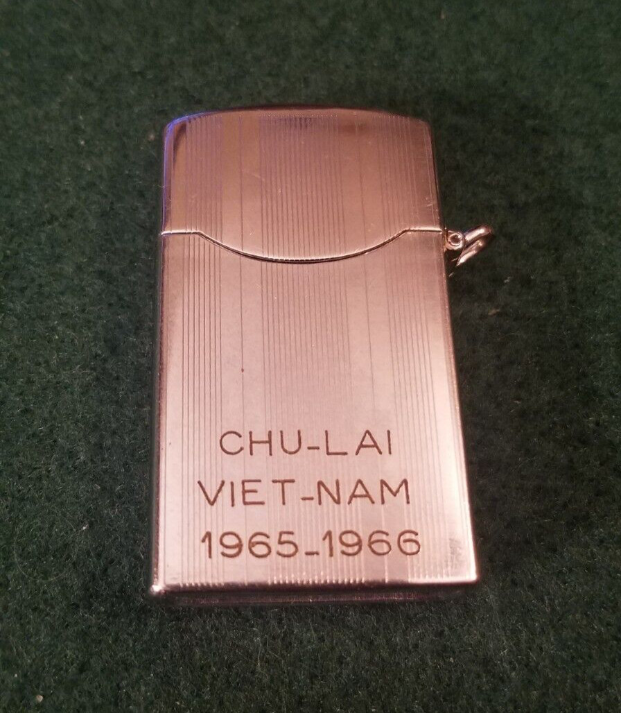 Zenith Vietnam Windproof Lighter- CHU-LAI VIET-NAM. 1965-1966-USED Zenith Vietnam Windproof Lighter- CHU-LAI VIET-NAM. 1965-1966-USED