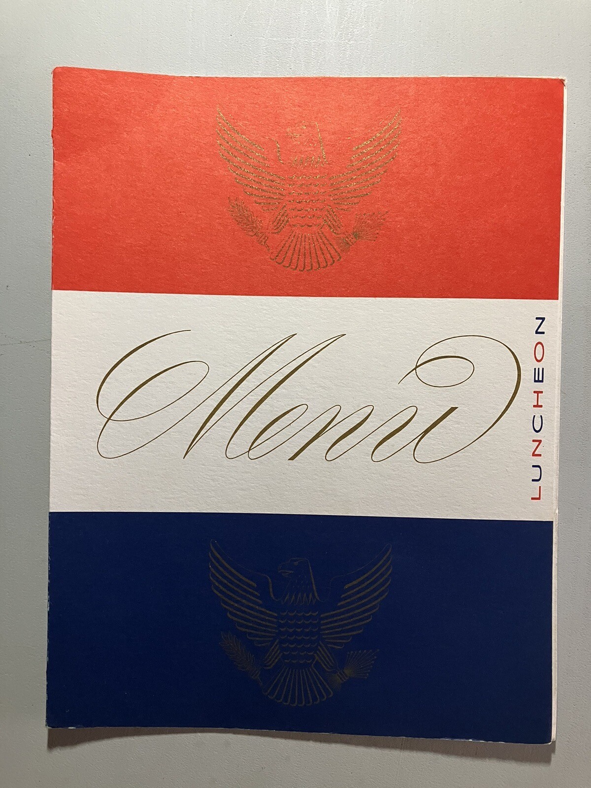 S S America United States Lines Luncheon December 27 1956 Vintage Menu S S America United States Lines Luncheon December 27 1956 Vintage Menu