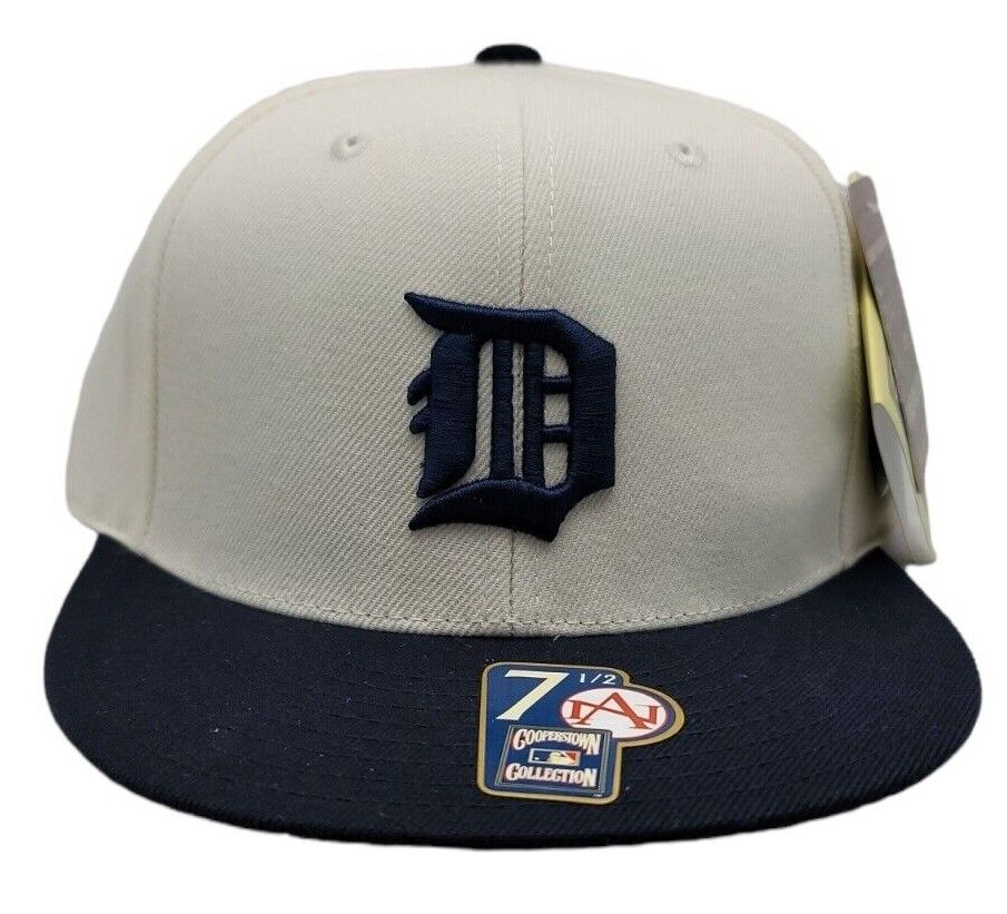 Detroit Tigers Fitted Hat Flat Bill 1912 Cooperstown Collection