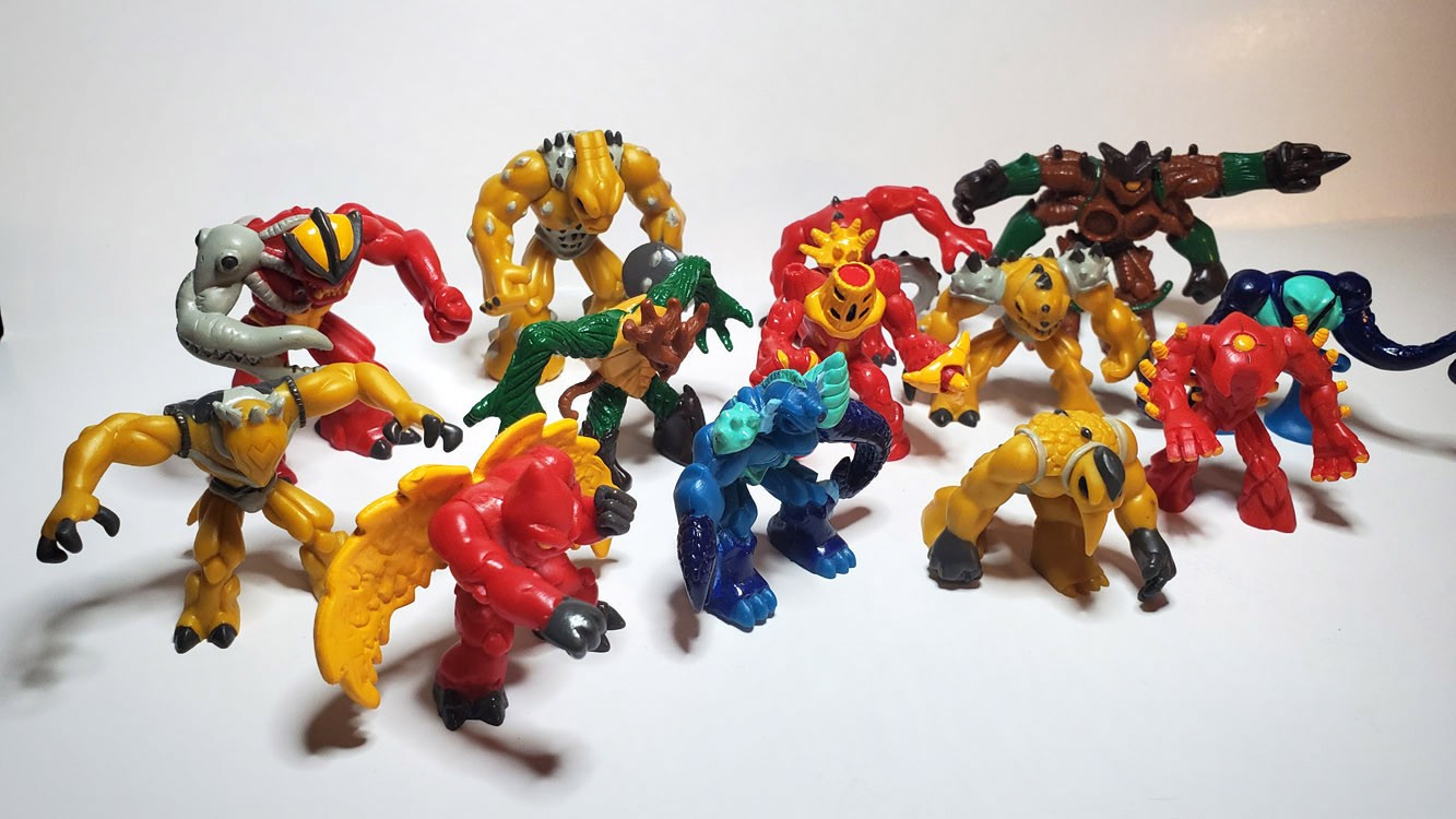 Gormiti by Giochi Preziosi s.p.a. PVC Figure Lot 13 Characters Lords of Nature Gormiti by Giochi Preziosi s.p.a. PVC Figure Lot 13 Characters Lords of Nature