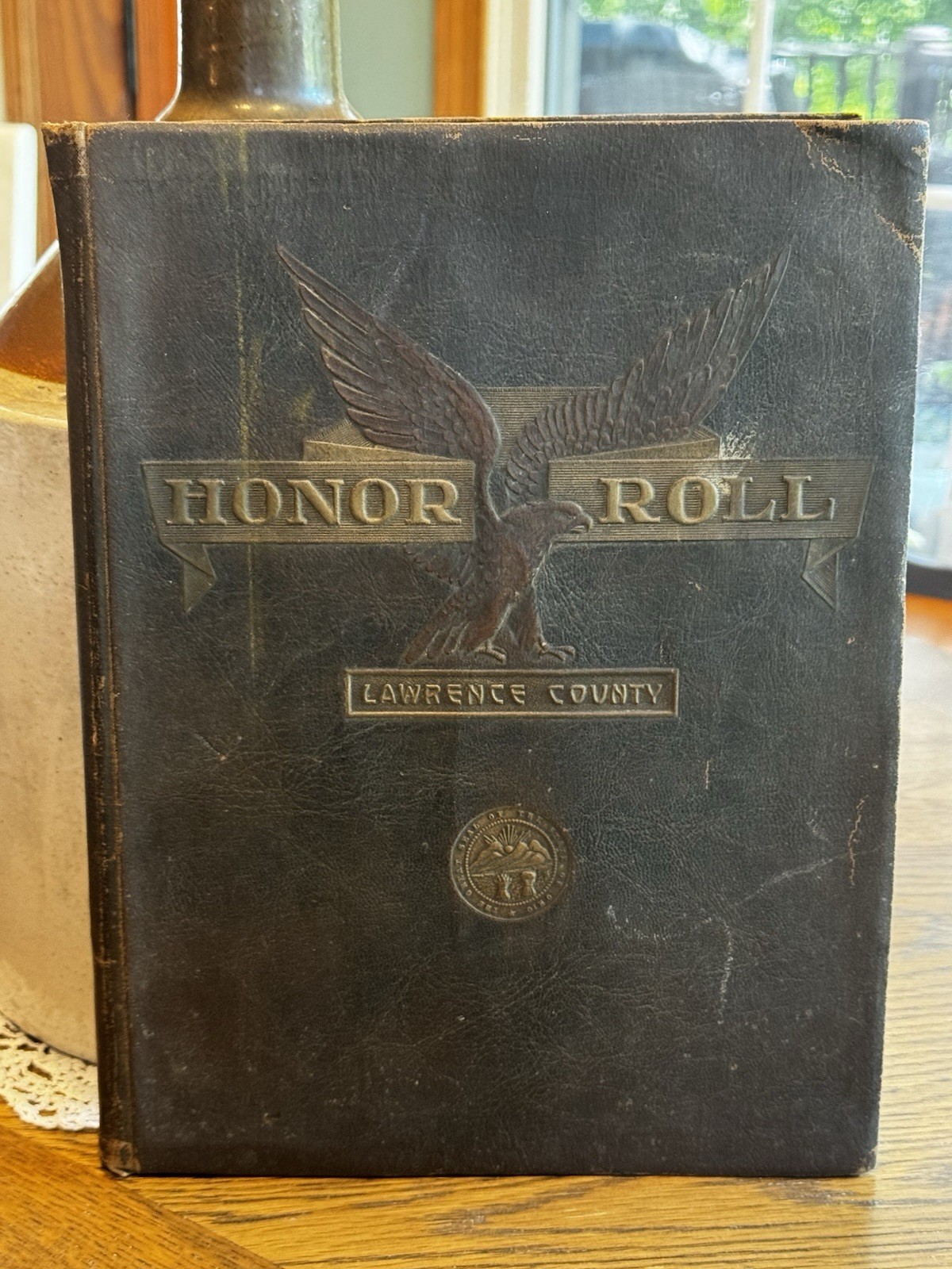 Antique WWI Military Yearbook Lawrence County OHIO World War Military Roster