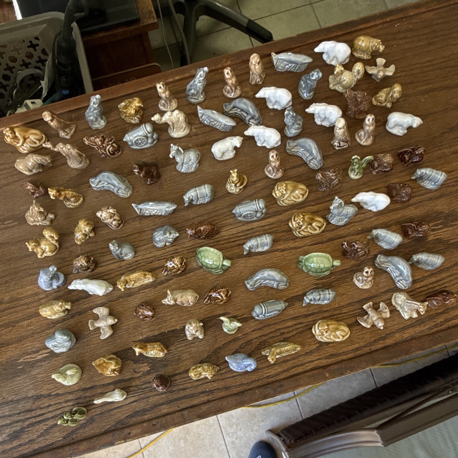 Vintage Miniature Animal Figurine Collection Vintage Miniature Animal Figurine Collection