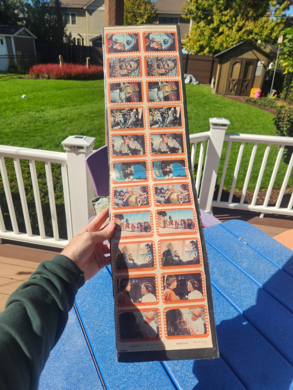 1977 Star Wars Series 5 Orange Sticker Cards Set Uncut Sheet Luke Leia Chewbacca 1977 Star Wars Series 5 Orange Sticker Cards Set Uncut Sheet Luke Leia Chewbacca